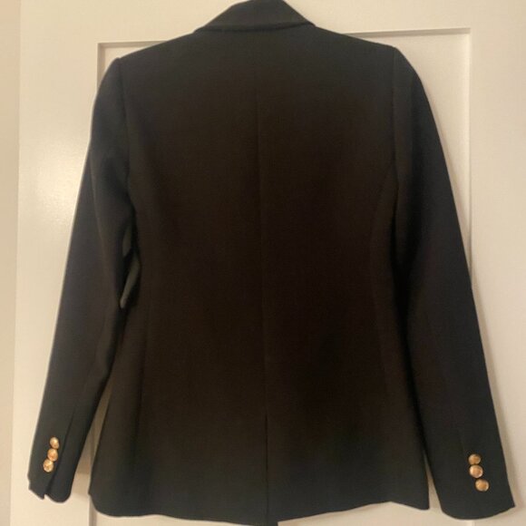 NWT Ever New Milly Military Button Blazer, Black Sz 2 - Picture 6 of 9